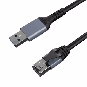 Adapteris Kabelis CAT6 UTP, USB3.0 Type-A - RJ45, 1m