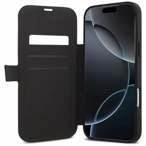 Guess Book 4G Metal Logo Чехол для iPhone 17 Pro Max - коричневый