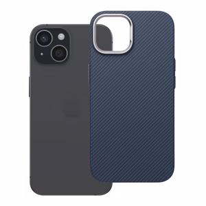 Ar MagSafe saderīgs K-Look maciņš iPhone 15, zils