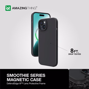 Amazing Thing Smoothie Magsafe Case 8FT IP156.7SMBK for Iphone 15 Plus black