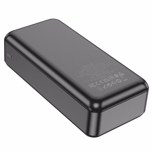 Ārējā baterija Power Bank Hoco J101B PD 20W+Quick Charge 3.0 22.5W 30000mAh melns
