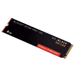 Western Digital Black SN7100 4 TB M.2 PCI Express 4.0 NVMe 3D TLC NAND