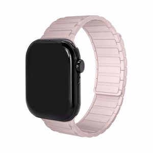 Mobilize silikona pulksteņa siksniņa - magnētiska - Apple 38/40/41mm - rozā
