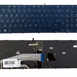 Klaviatūra HP: Probook 650 G2/G3, 655 G2/G3 ar apgaismojumu
