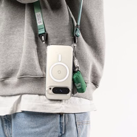 Ringke Fusion Magnētiskais viedtālruņa apvalks Google Pixel 9 / 9 Pro - caurspīdīgs