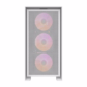 Darkflash DRX70 MESH datora korpuss (balts) + 4 RGB ventilatori