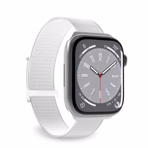Puro Sport neilona siksniņa Apple Watch 42 / 44 / 45 / 49 mm, balta