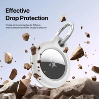 DUX DUCIS AirTag apvalks no izturīga PC materiāla (4 komplekti)