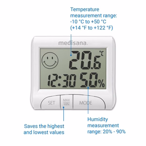 Medisana HG 100 termohigrometrs