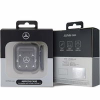 Mercedes MEA28DPMGS AirPods 1/2 apvalks ar lielas zvaigznes rakstu, melns