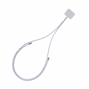 3mk EasyClip tālruņa aukliņa, pelēka (sudraba krāsas furnitūra)