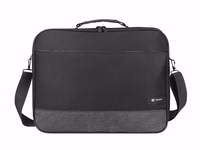 NATEC Impala 2 35.8 cm (14.1") Messenger case melns, pelēks
