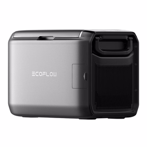 Komplekts: EcoFlow Glacier 45L portatīvais ledusskapis + 298Wh baterija.