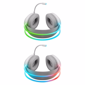Defender Eclipse RGB austiņas baltas