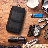 Vertikāls universāls apvalks OXFORD modelis 1 IPHONE 5 / 5S / 5SE / 5C / OPPO A71 melns