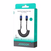 USB-C - Lightning kabelis Joyroom S-A43 30W 1.5m melns