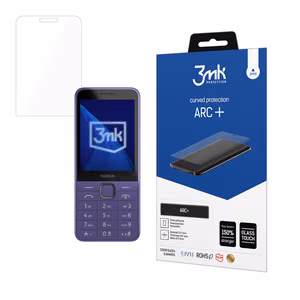 3mk ARC+ – tālruņa ekrāna aizsargs modelim Nokia 235 4G / 215 4G (2024)
