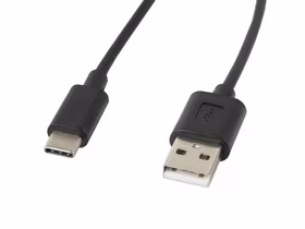Lanberg CA-USBO-10CC-0018-BK USB cable USB 2.0 1.8 m USB A USB C melns