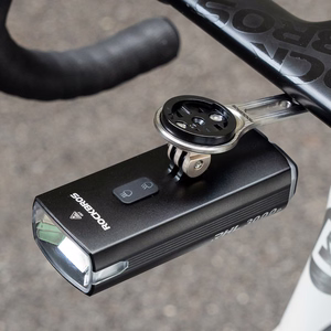 Rockbros FK-307T titāna sakausējuma velosipēda datora turētājs – titāna krāsā