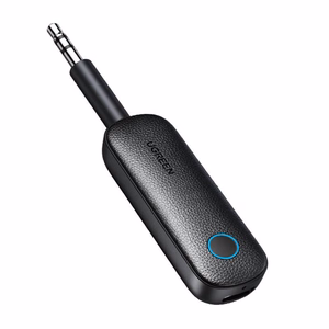 Ugreen Bluetooth uztvērējs-raidītājs mini jack 3.5 mm melns (CM403)