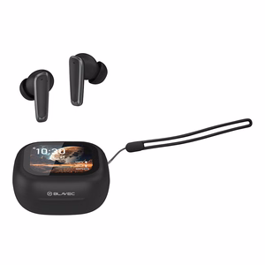 Blavec Bluetooth TWS Austiņas BW-07 Live ar LCD displeju (BW07L-B) melnas