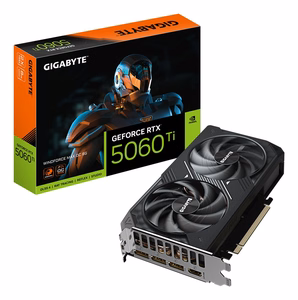 GIGABYTE GeForce RTX 5060 Ti WINDFORCE MAX OC 8G videokarte - 8GB GDDR7, 128bit, PCI-E 5.0, 2587MHz, 3 x DP, 1 x HDMI, NVIDIA DLSS 4
