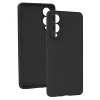 Aizmugures apvalks MATT Samsung Galaxy S25 Edge melns