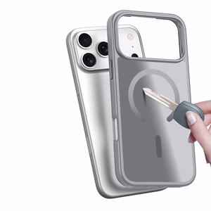Dux Ducis Yind iPhone 17 Pro apvalks saderīgs ar MagSafe - pelēks