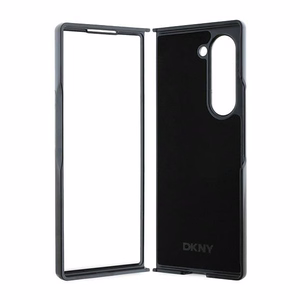 DKNY Viedtālruņa apvalks Samsung Galaxy Z Fold6 ar rakstainu rakstu – melns