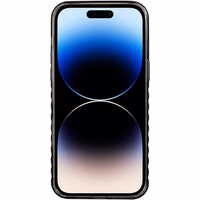 Audi IML Magnētiskais apvalks viedtālrunim iPhone 14 Pro Max ar lielu logotipu - melns