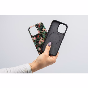 FORCELL F-PROTECT Mirage, militārā kritiena pārbaudītais viedtālruņa apvalks, MagSafe saderīgs IPHONE 15 PRO rozā-zila