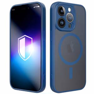 3mk Misty MagCase iPhone 14 Pro maciņš - zils