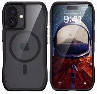 ROAR viedtālruņa apvalks SLIM DEFENDER IPHONE 17 melns