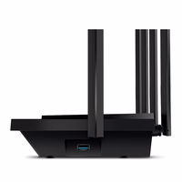 TP-Link Archer AX5400 Dual-Band Gigabit Wi-Fi 6 Router, melns