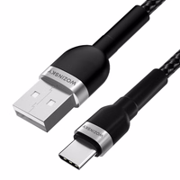 Wozinsky WNBAC2 USB-A / USB-C kabelis 2.4A 2m - melns