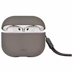 Uniq Lyden DS AirPods 4 apvalks - pelēks