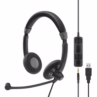 EPOS | SENNHEISER IMPACT SC 75 USB MS Headset Wired Headband Connectivity/Music USB Type-A melns