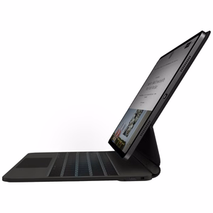 Uniq Venno Pro magnētiskais viedais maciņš ar klaviatūru, paredzēts iPad Pro 11" (2024/2025) - melns