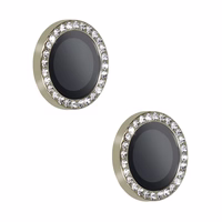 Temperētais stikls HARD DIAMOND kamerai (objektīvam) iPhone 17 titāna krāsas, 2 gab.