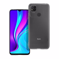 Viedtālruņa apvalks 2 mm XIAOMI Redmi 9C (kameras aizsardzība) - caurspīdīgs