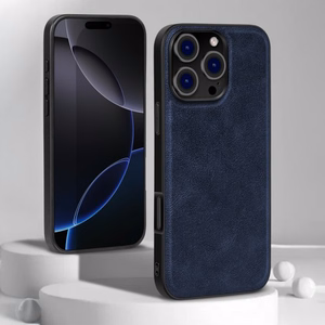 Maciņš X-Level "Earl III Collection" paredzēts Apple iPhone 16 Pro Max zils