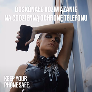 SAFE by PanzerGlass Aizsargstikls ar ārkārtīgi plašu atbilstību priekš iPhone 15 Plus