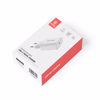 Crong USB-C Travel lādētājs – USB-C Power Delivery 20W tīkla lādētājs (balts)