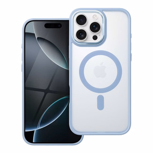 Viedtālruņa apvalks MATTE MAG COVER ar MagSafe IPHONE 16 Pro Max zils
