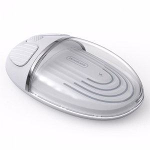 Dux Ducis CM bezvadu Bluetooth pele balta / caurspīdīga