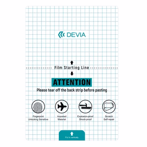 Devia anticrash film set for tablets for cutting machine 20 pcs 20 x 29 cm