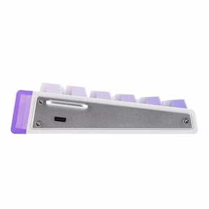 HERO84 HE White+Purple+Gradient+LIGHT JadeKing RGB AULA gasket tastatūra