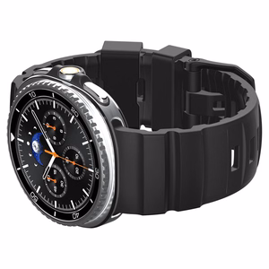 Spigen WBS2 ремешок для Samsung Galaxy Watch 40/44/46 mm — черный