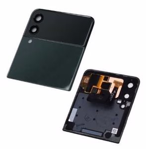 LCD screen Samsung F711 Z Flip3 5G ar touch screen ar frame (Outer) Zaļš original (used Grade B)