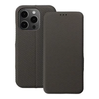 FOLIO sānu magnētiskais grāmatas tipa viedtālruņa apvalks, paredzēts IPHONE 14 PRO, brūns